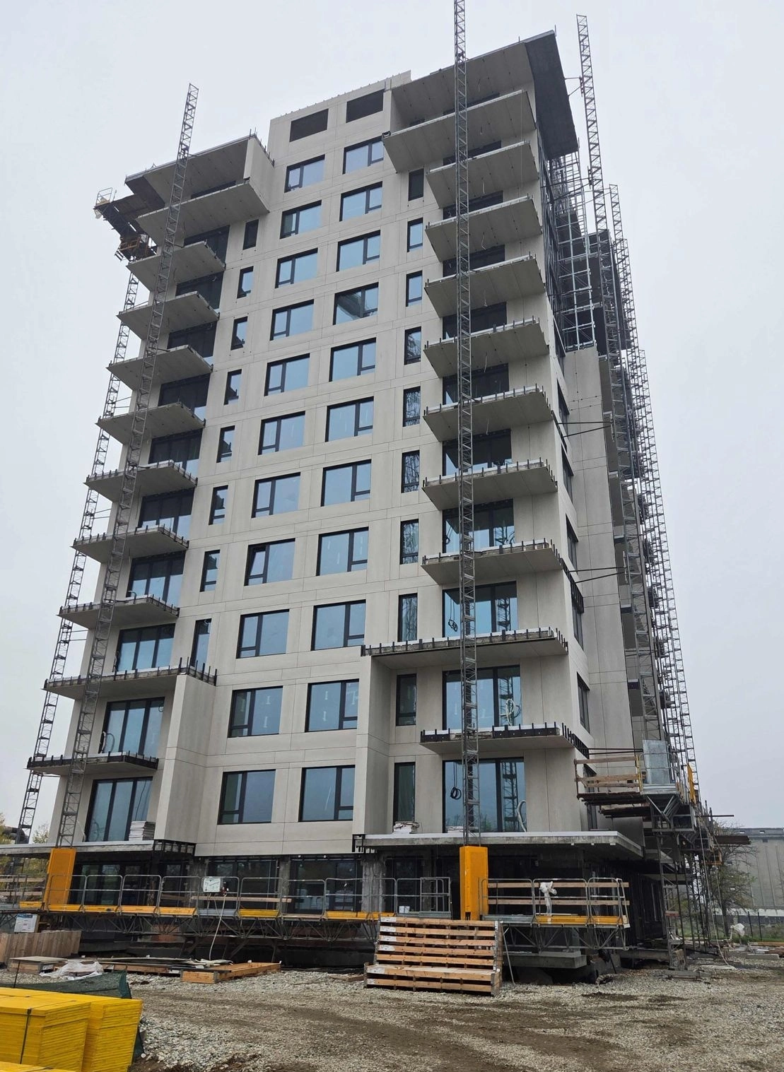 Evoluția Clădirii 1 - Noiembrie 2025