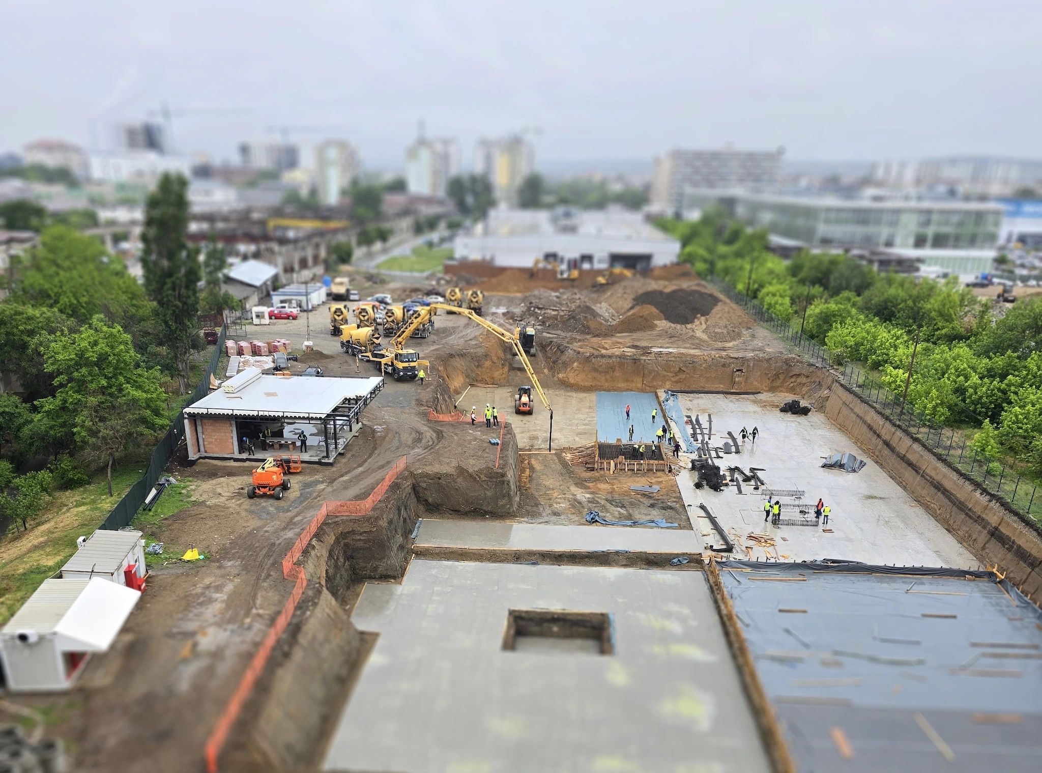 Progresul construcției Bravy Apartments – Aprilie 2025