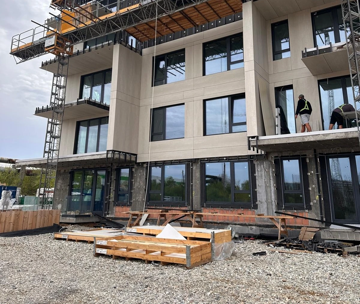 Progresul construcției Bravy Apartments – Septembrie 2025