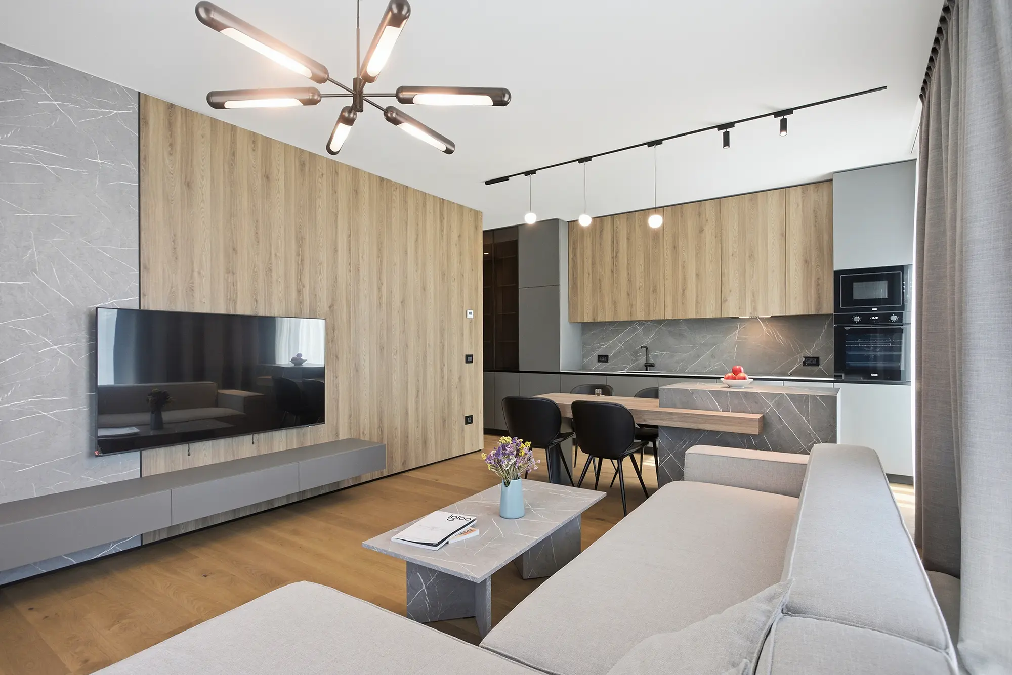 Bravy Apartments - randare interior apartament 3 camere (3)