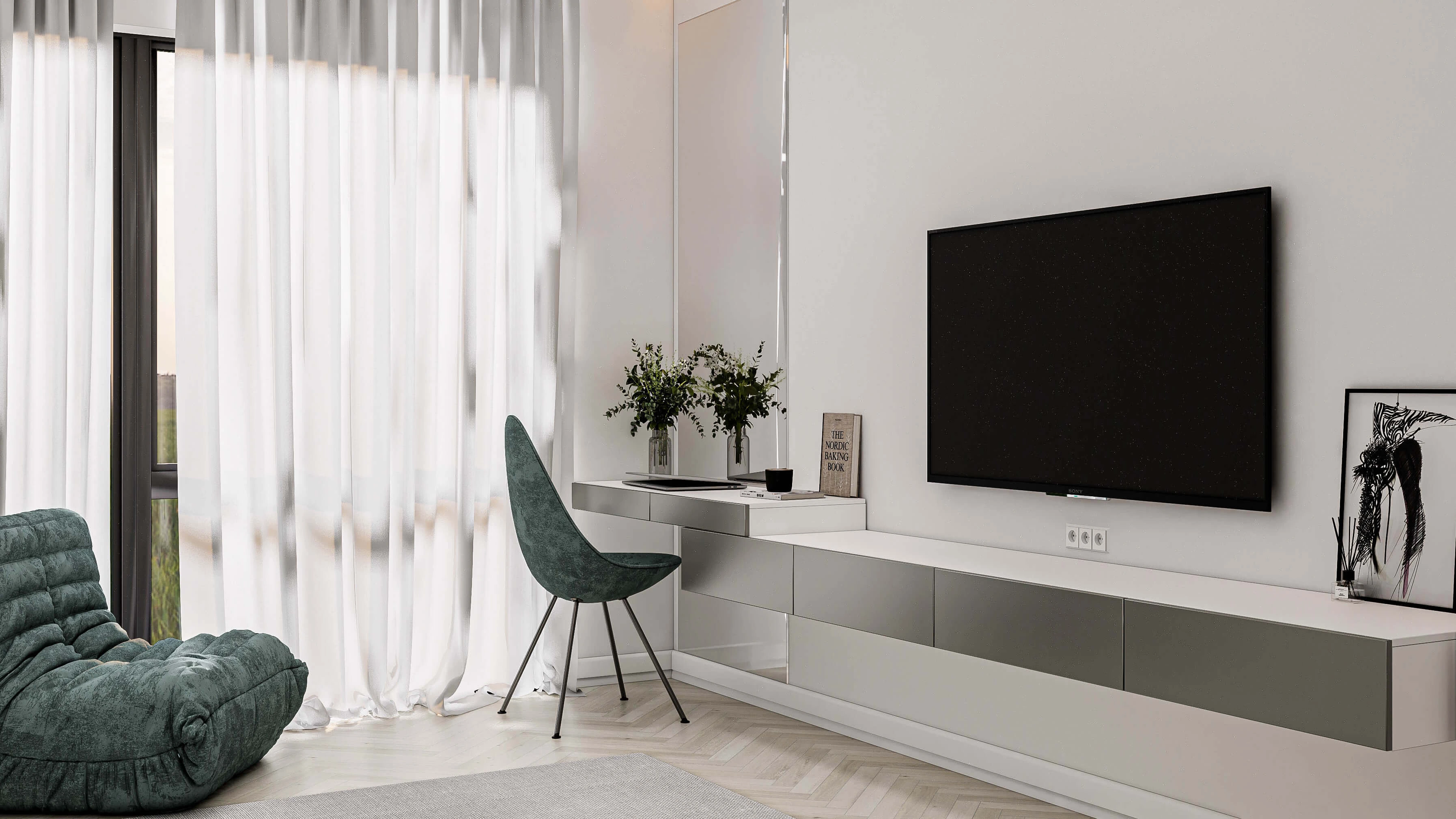 Bravy Apartments - randare interior (3)