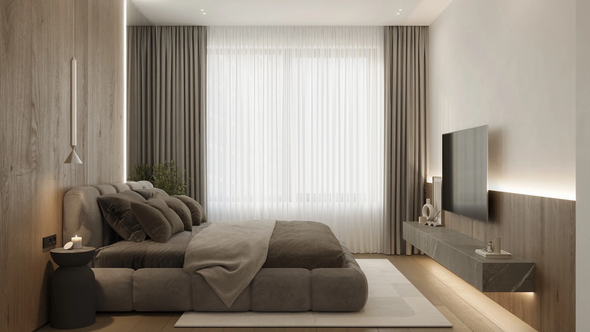 Bravy Apartments - randare interior apartament 2 camere (6)