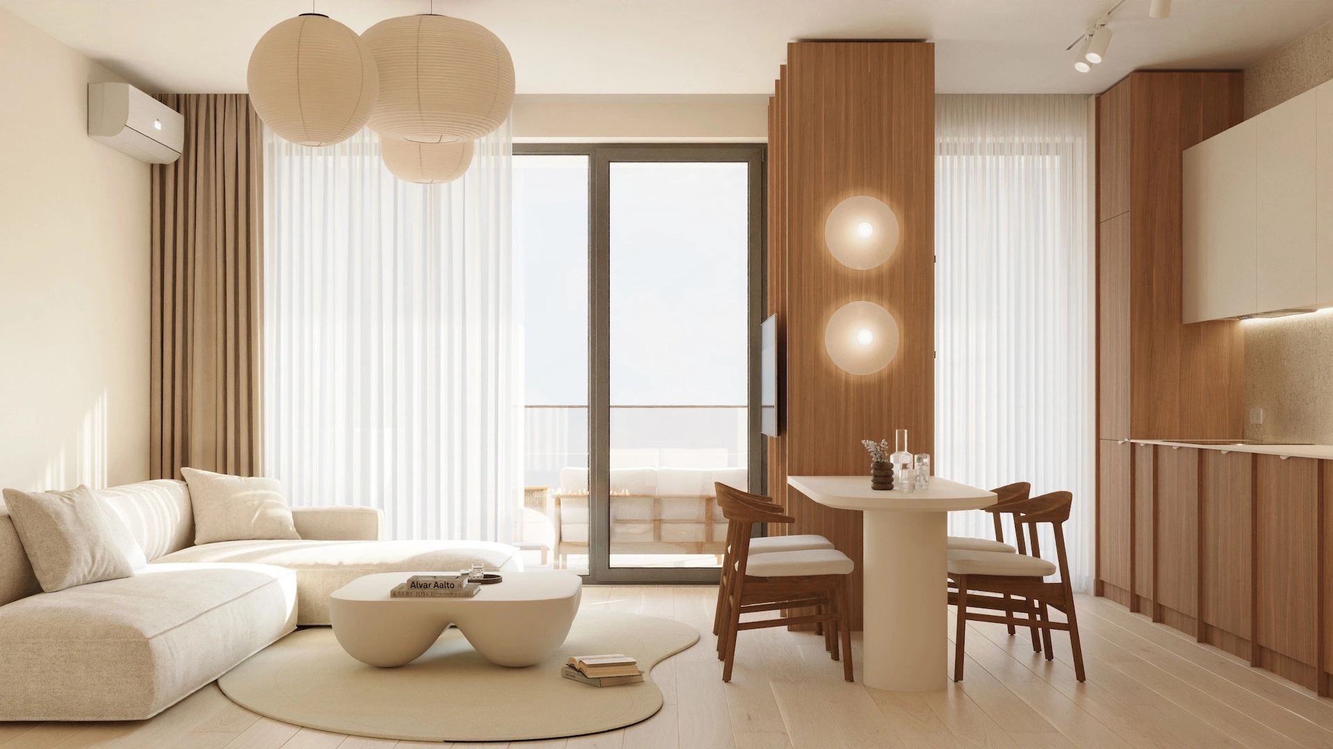 Bravy Apartments - randare interior apartament 3 camere (2)