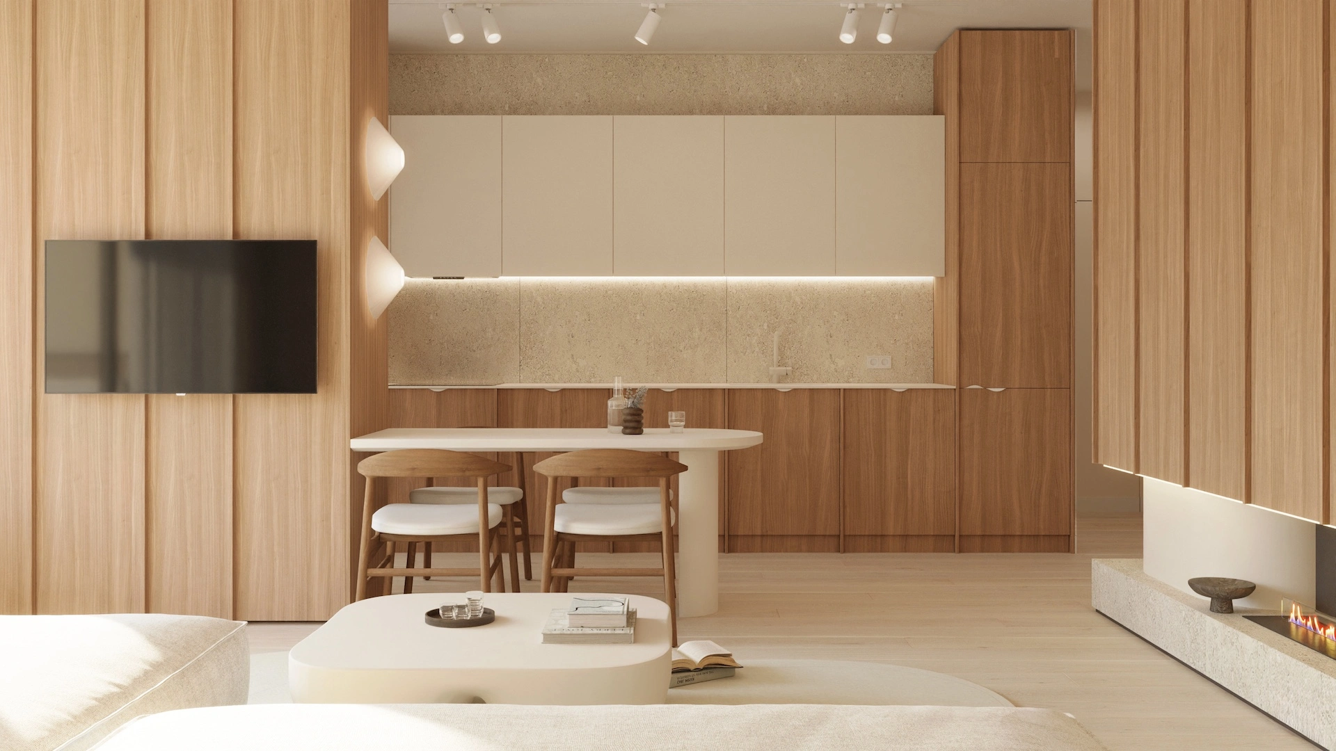 Bravy Apartments - randare interior apartament 3 camere (3)