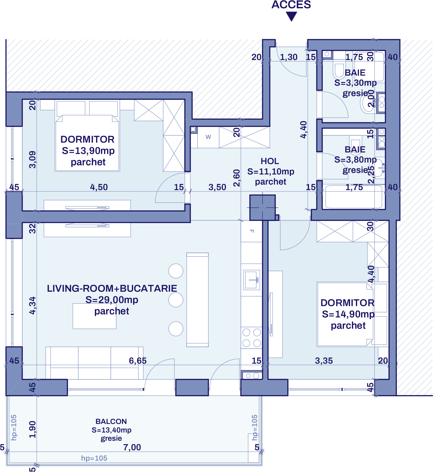 Apartament B32