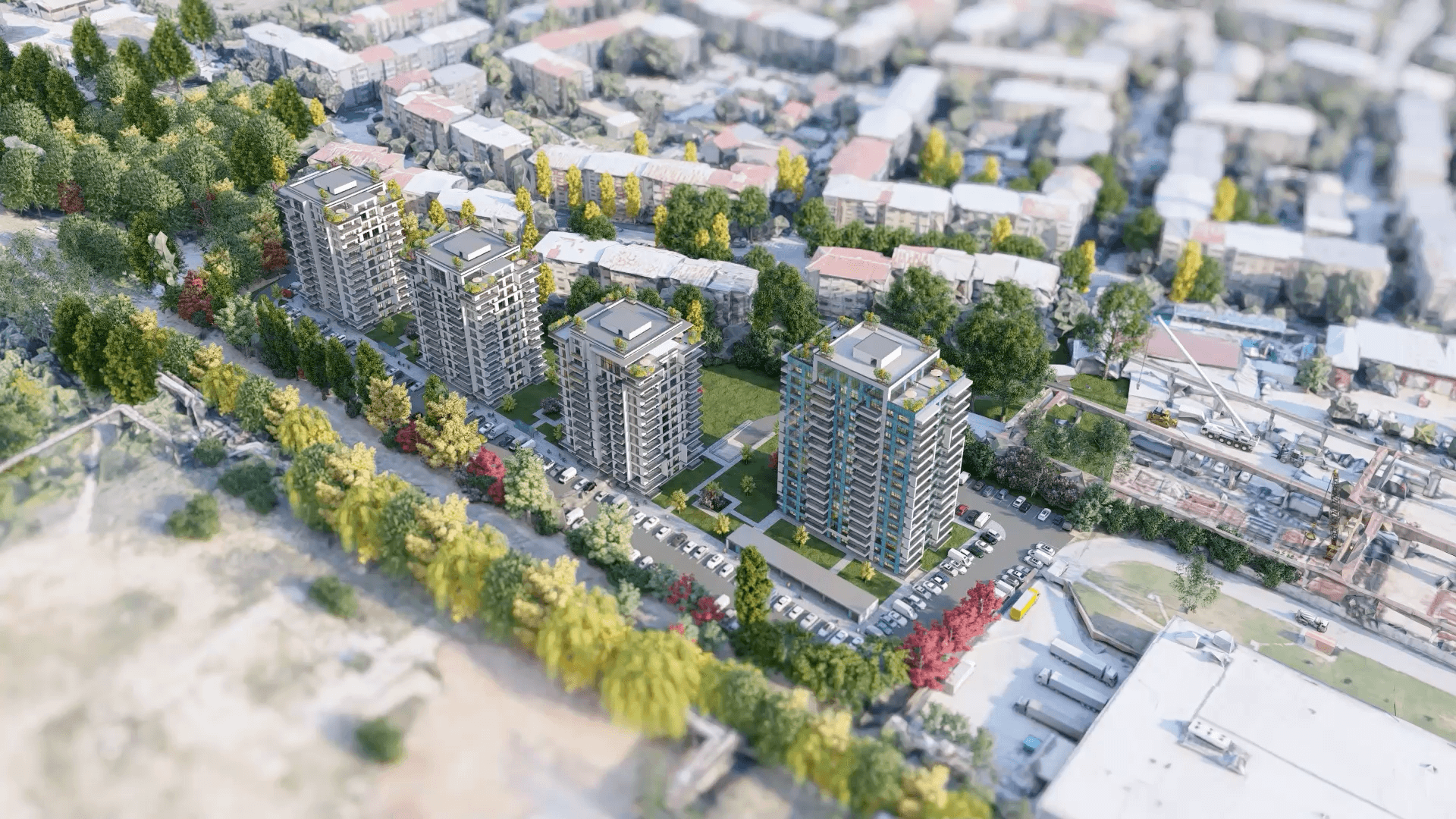 Bravy - render video santier